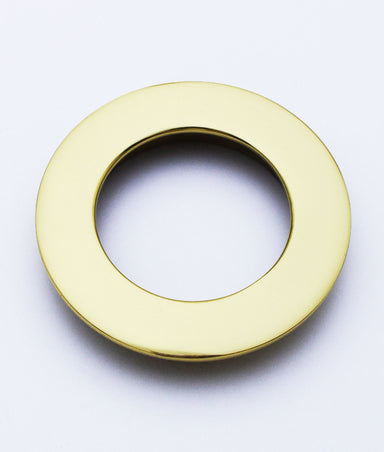Cast Brass Round Open Cable Tidy