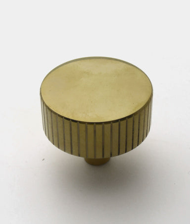 Unlacquered Polished Brass Dalcross Linear Cabinet Knob