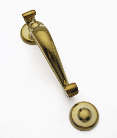 Unlacquered Polished Brass Teller Door Knocker
