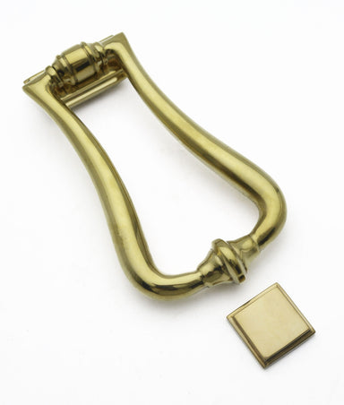 Unlacquered Polished Brass Walt Door Knocker