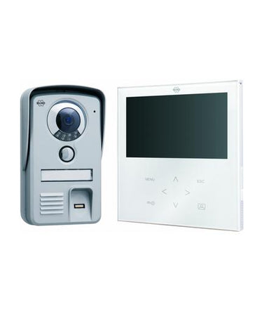 Video Door Intercom with Fingerprint Scanner