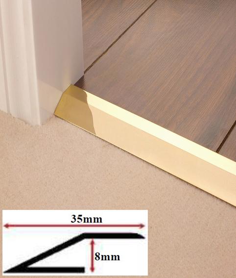 Adhesive Ramp for Carpet, Wood, Stone