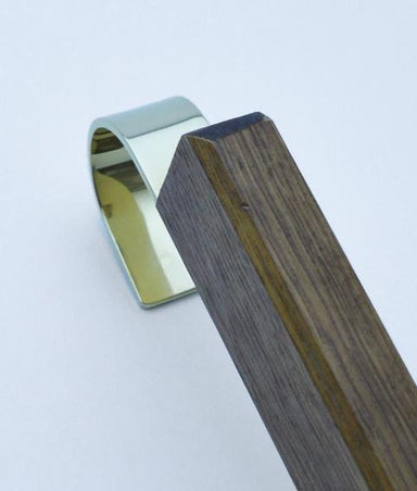 Solid Brass Library Rail Hooks For Wooden Ladder