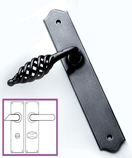 Cage Lever on Plate (Patine)