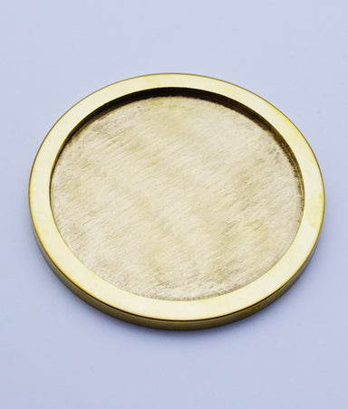 Solid Brass Coaster