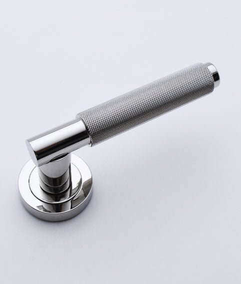 Wilton Knurled Lever on Rose