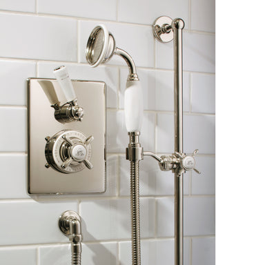 Thermostatic Shower valve with sliding rail and hand shower kit