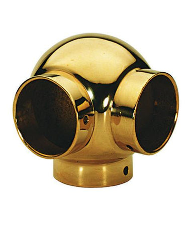 Solid Brass Side Outlet Ball Elbow