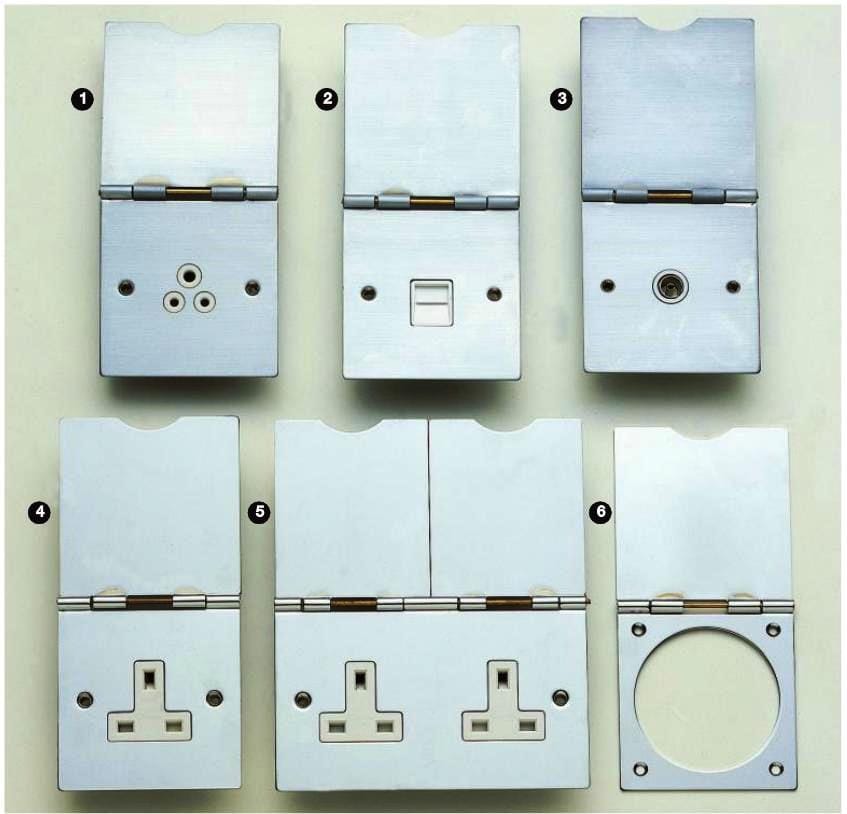 Plank Socket Floor Sockets of Electrical Accessories — A&H Brass