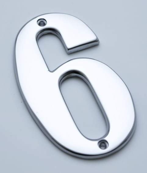 Bodoni Numeral 6, Front Fix