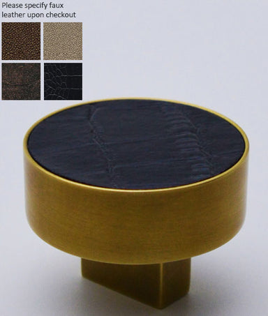 Textured Round Cupboard Knob