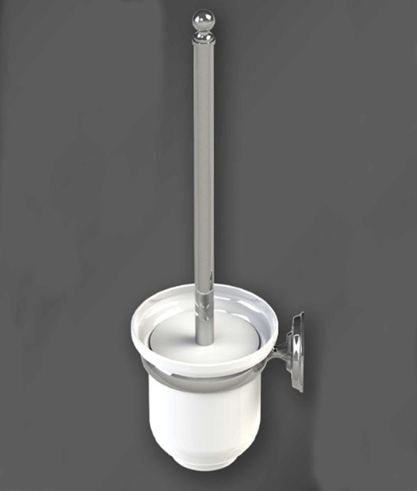 Classic Wall Mount Toilet Brush (NEW) CP