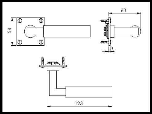 Cadiz Prospect Lever on Rose