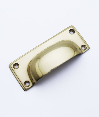 Linear Cup Drawer Pull
