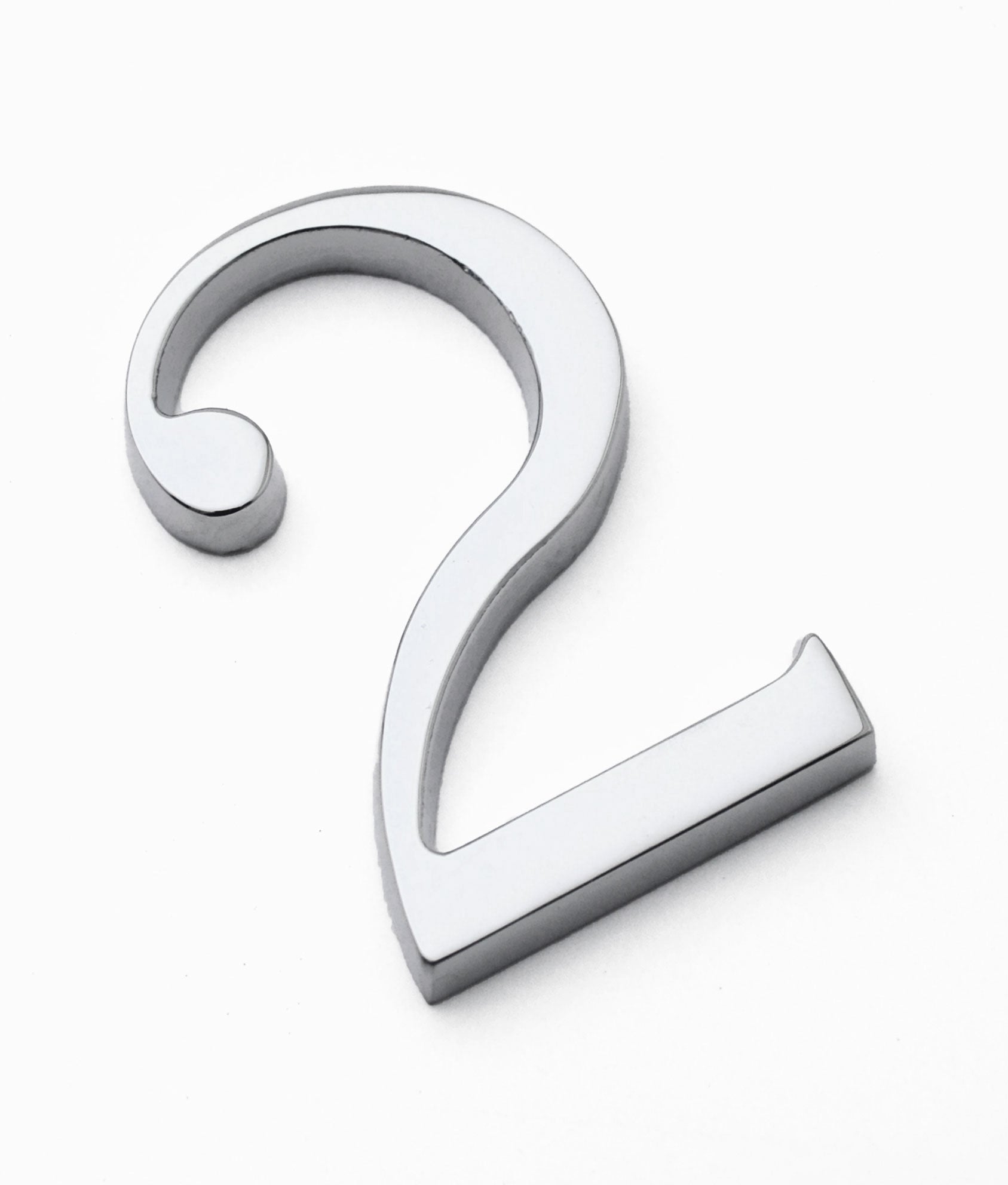 Number Two Pin Landon Concealed Pin Fix Numeral 2 | A&H Brass