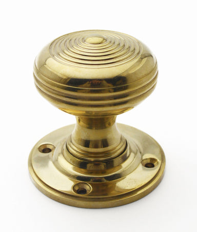 Unlacquered Polished Brass Islay Mortice Knob