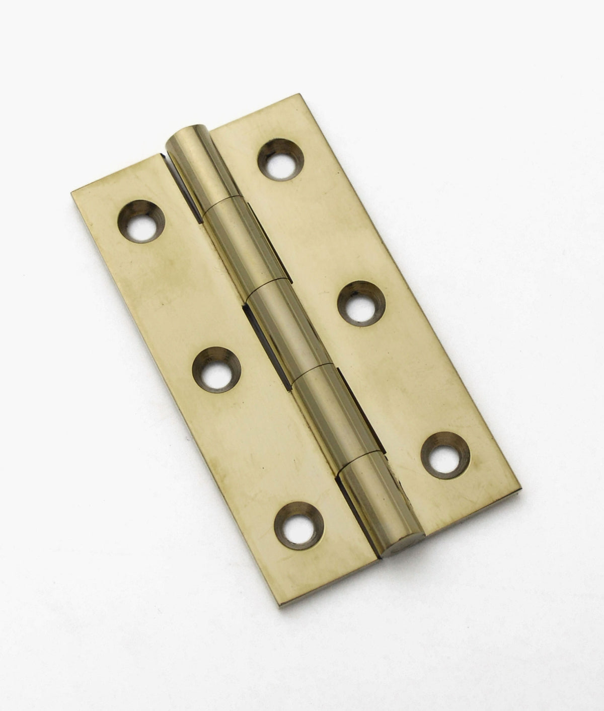 Unlacquered Polished Brass Glencoe Hinge A&H Brass