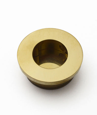 Unlacquered Polished Brass Nobel Door Edge Pull