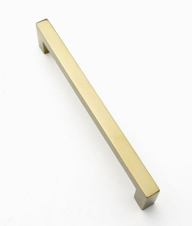 Unlacquered Polished Brass Dundee Cabinet Pull Handle
