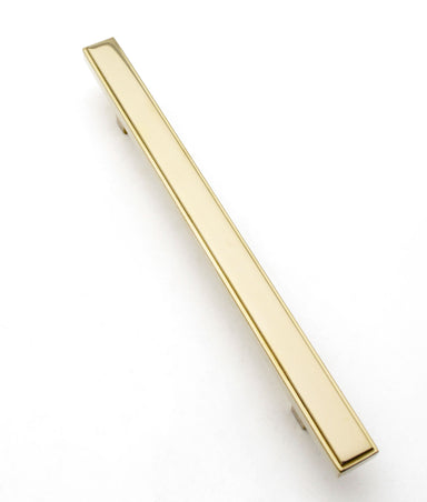 Unlacquered Polished Brass Ellon Cabinet Pull Handle