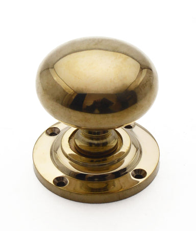 Unlacquered Polished Brass Engels Mortice Knob