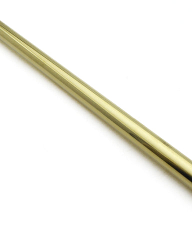 19mm Solid Brass Picture/Hanging Rail Tube 2 Metre Length