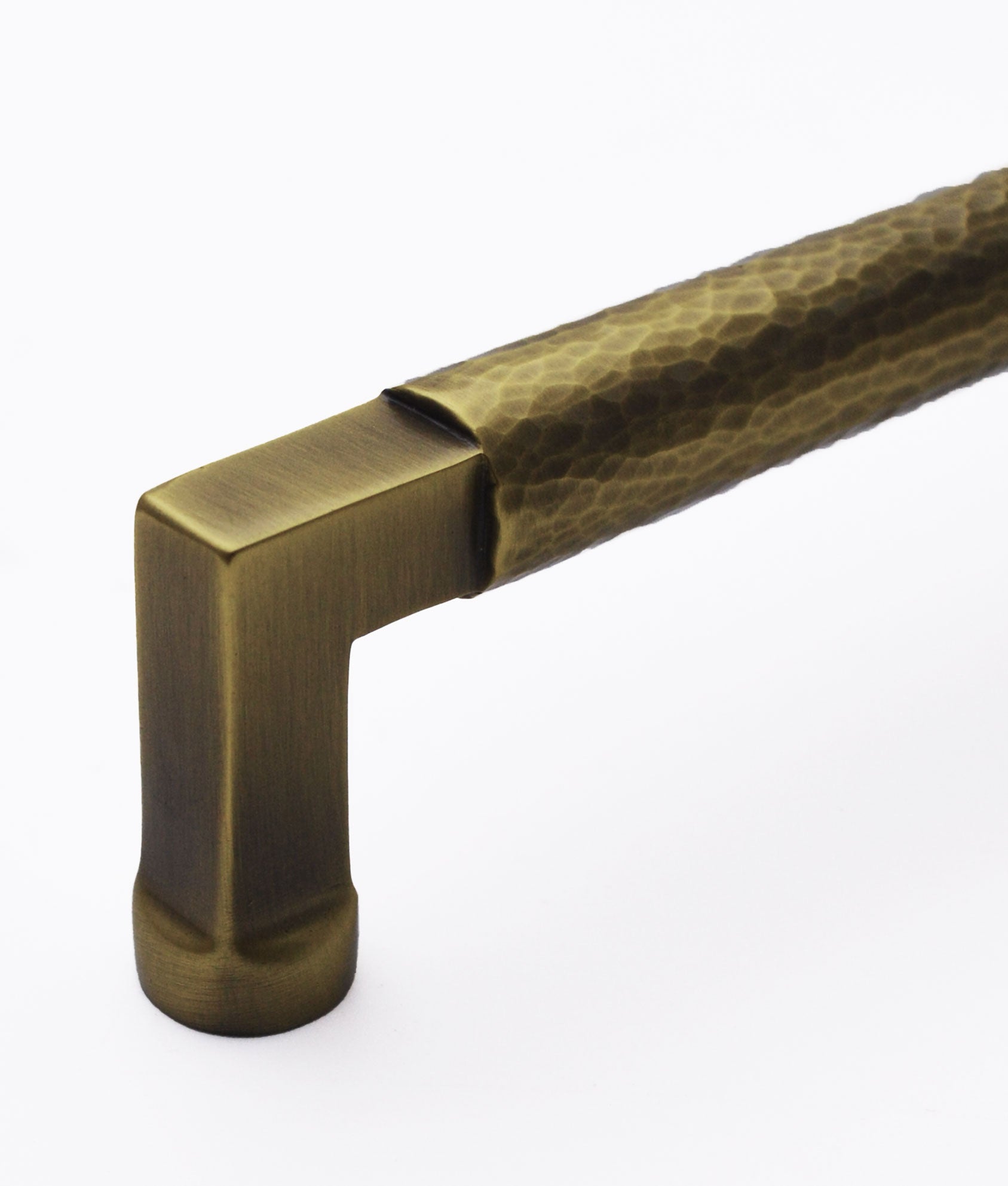 Cadiz Rooks Hammered Cabinet Pull Handle, 16mm Bar