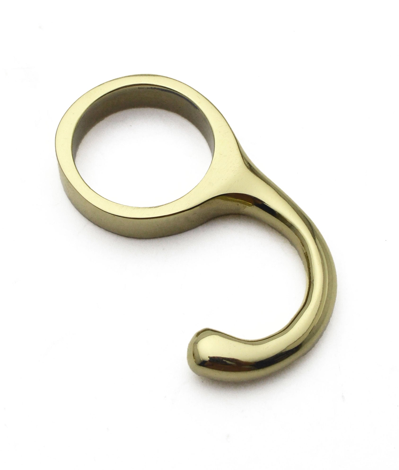 Solid Brass Sliding Hook