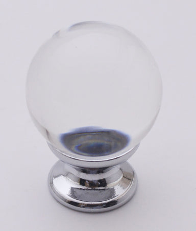 Astral Glass Cupboard Knob (Clear)