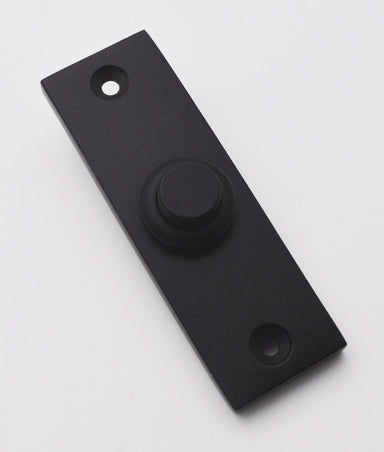 Tarves Matt Black Bell Push
