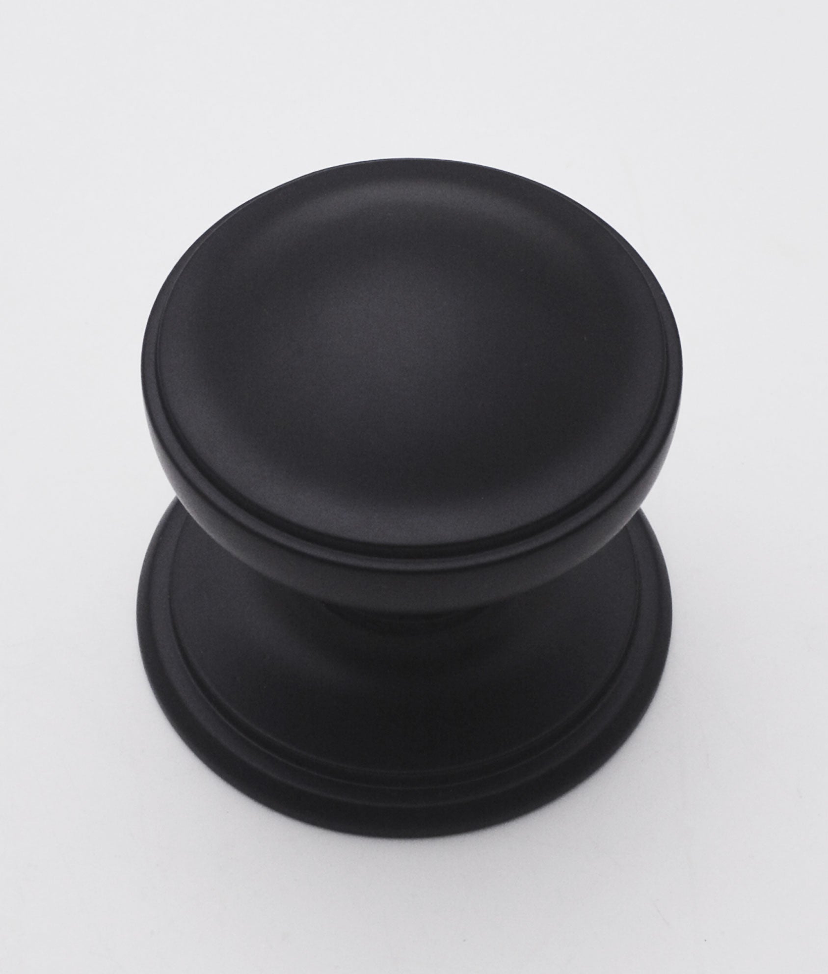 Stonehaven Matt Black Centre Door Knob