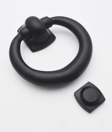 Skye Matt Black Door Knocker