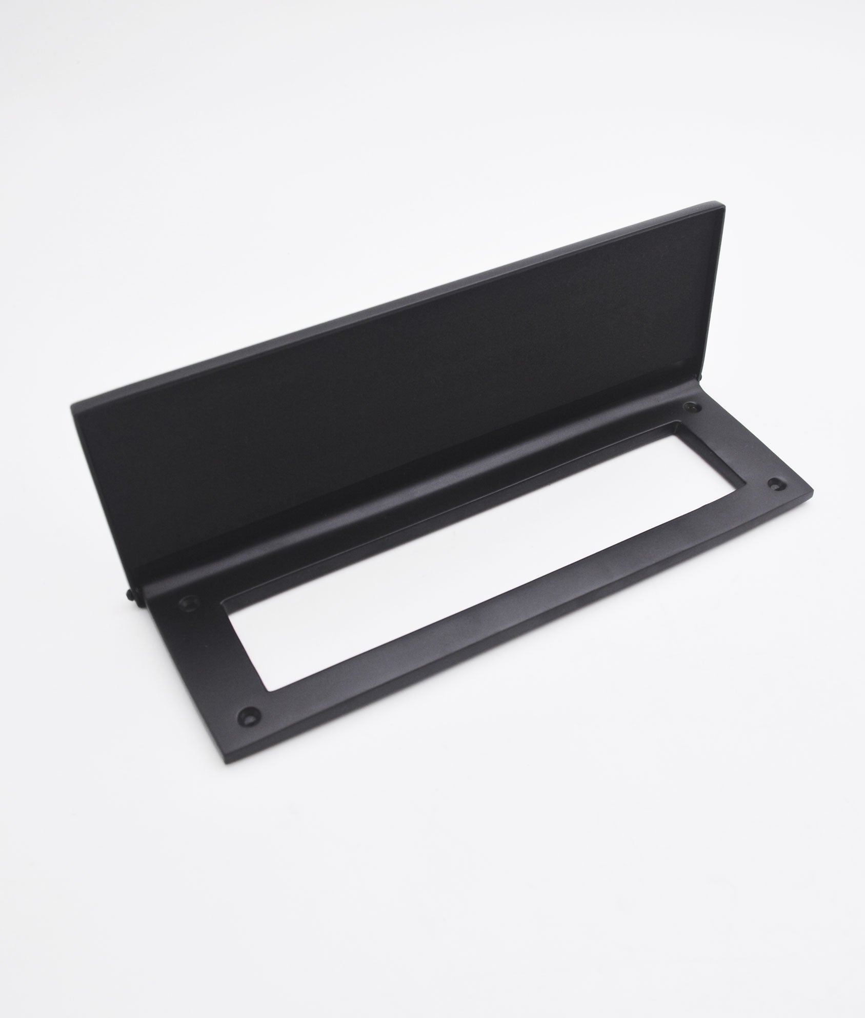 Douglas Matt Black Letter Plate / Inner Flap