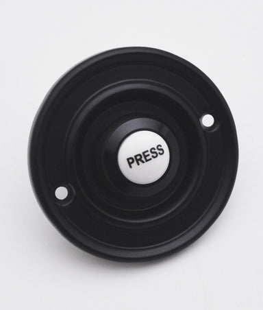 Lytham Matt Black Bell Push