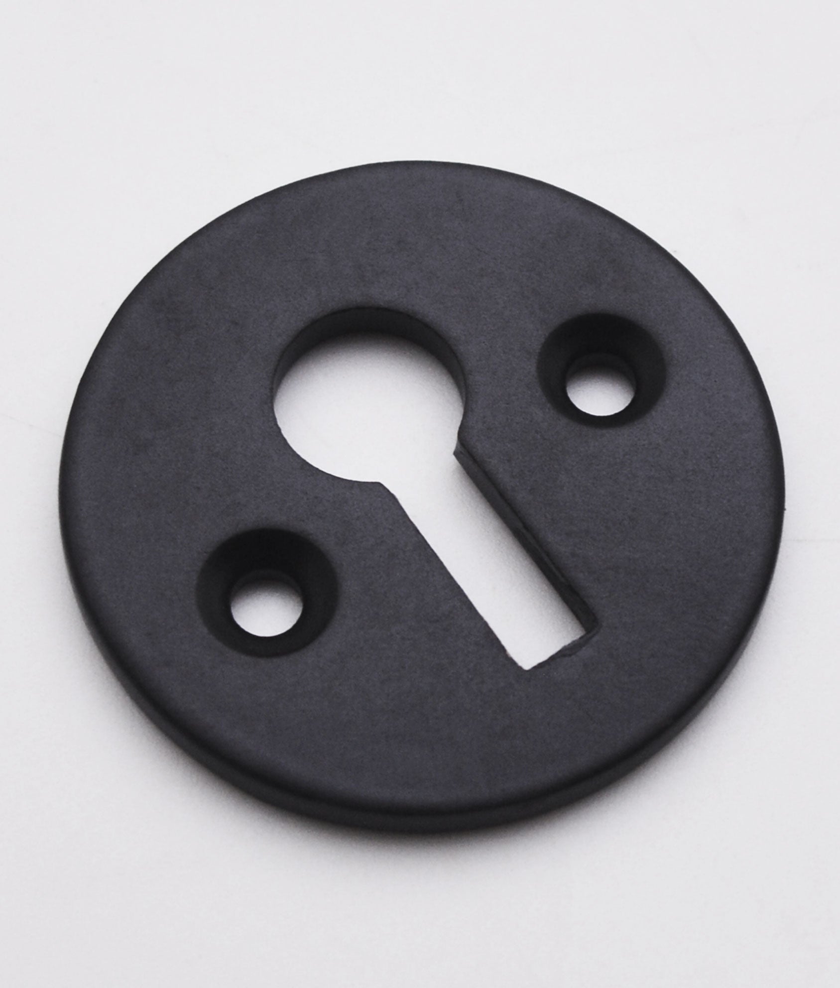 Coalville Open Matt Black Escutcheon
