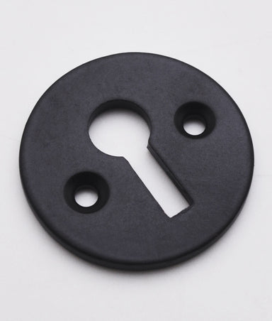 Coalville Open Matt Black Escutcheon