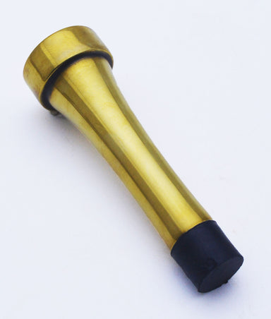 Unlacquered Polished Brass Skirting Door Stop