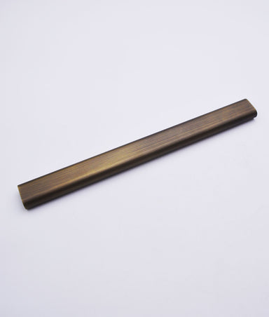 Solid Brass Oval Hanging Rail Tube, 2 Metre Length