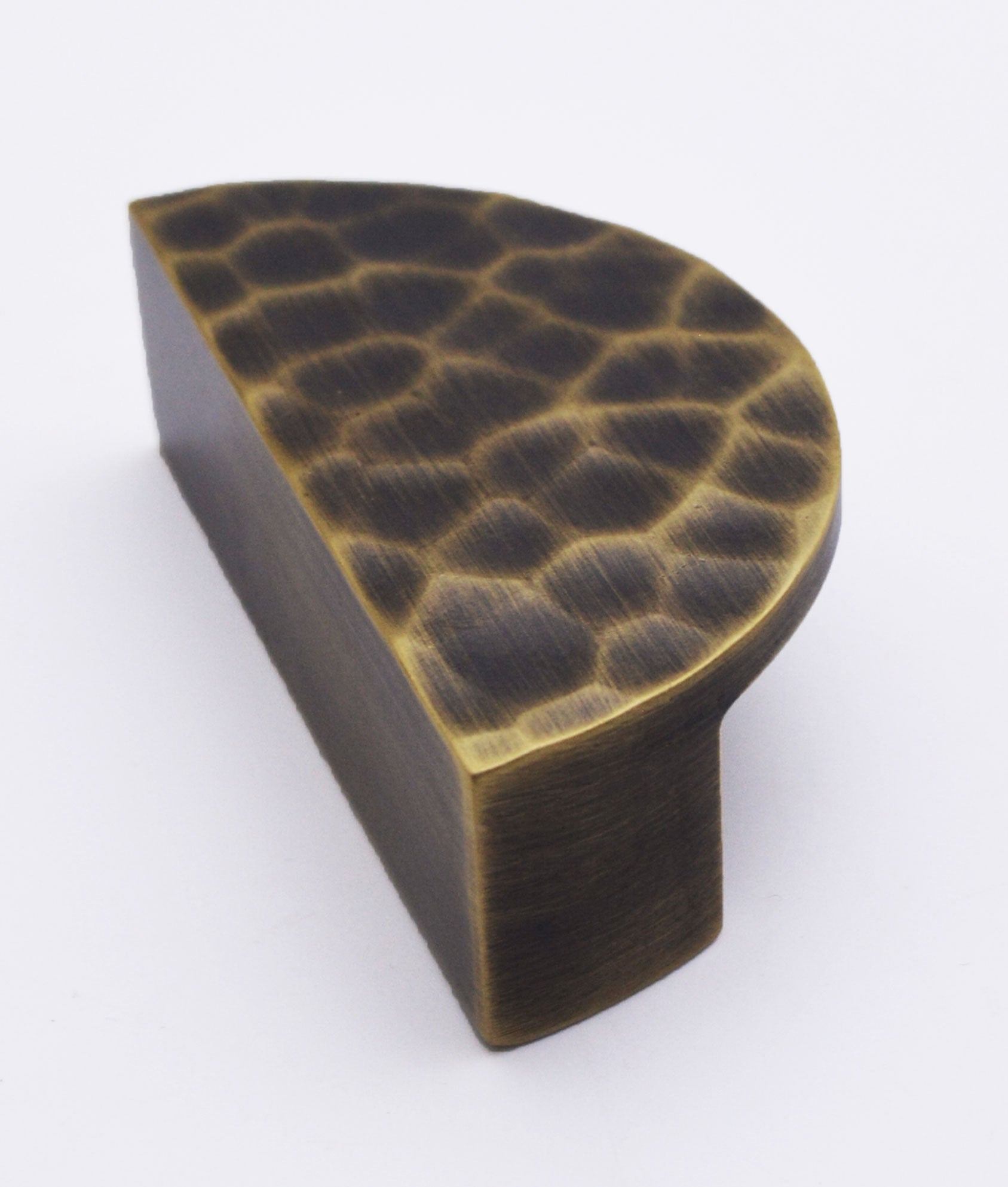 Jutes Hammered Semi Circle Cabinet Pull