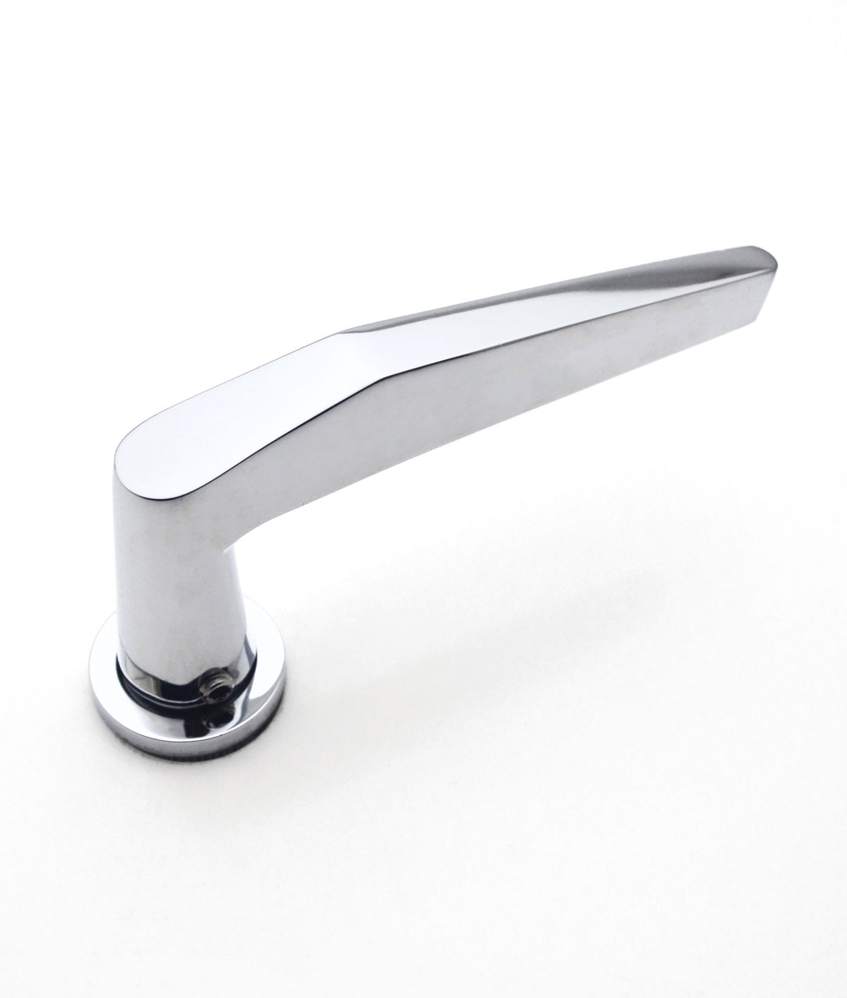 Modesto Lever Handle on Mini Rose | A&H Brass