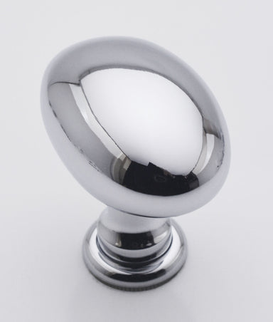 Oval Mortice Knob on Mini Rose