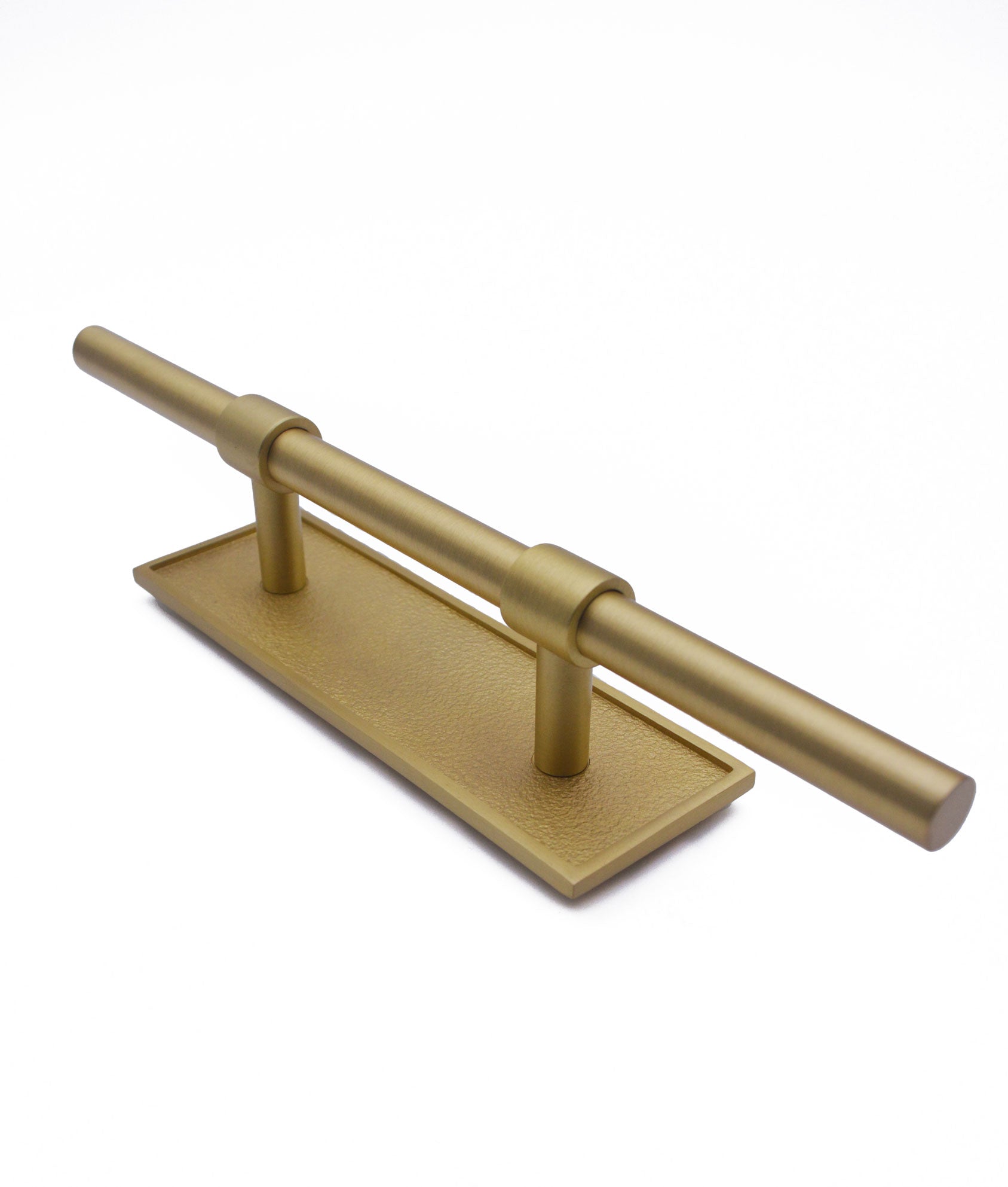 Capri Marcel Cabinet Pull Handle on Plate