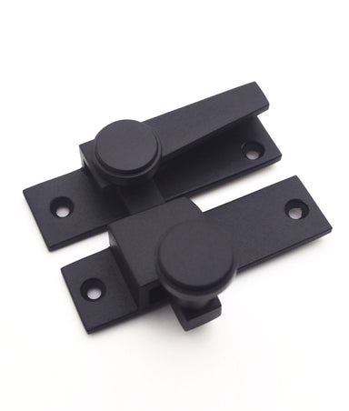 Matt Black Plain Sash Fastener
