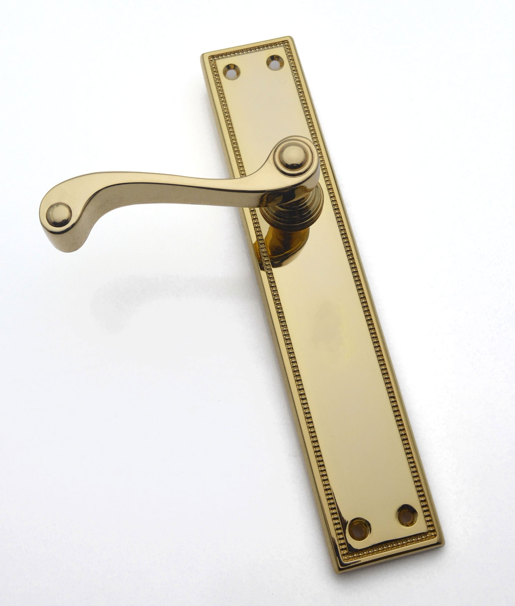 Sinderby Adam Scroll Lever on Plate