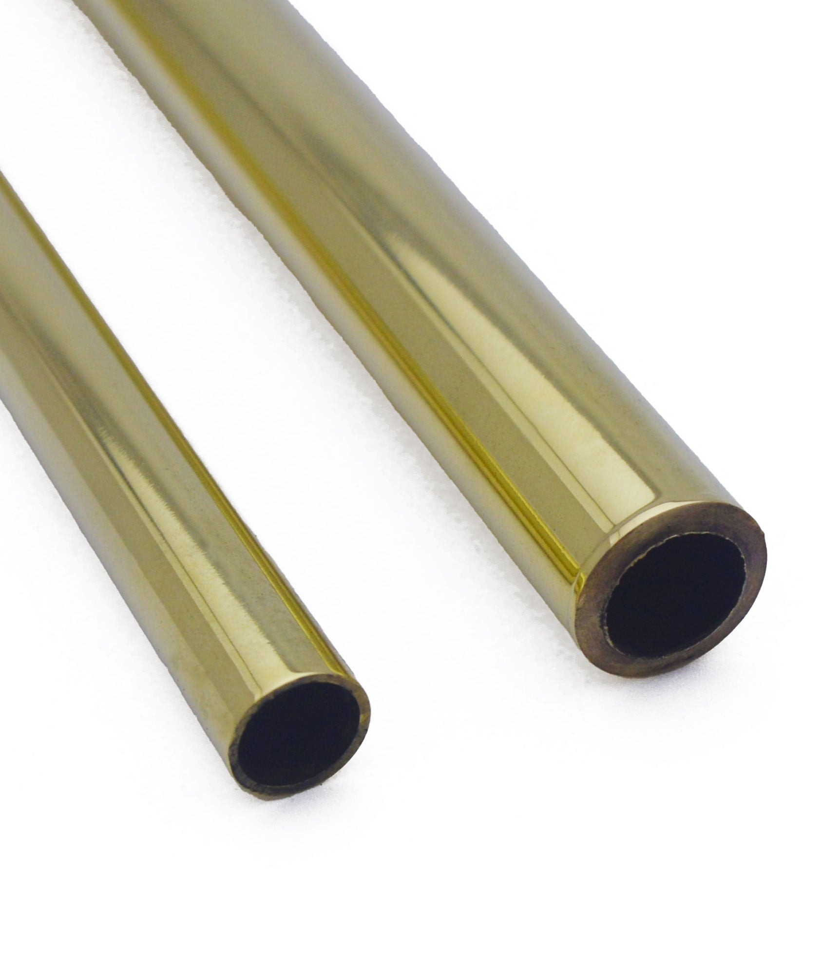 9mm & 13mm Solid Brass Tube 1 Metre Length