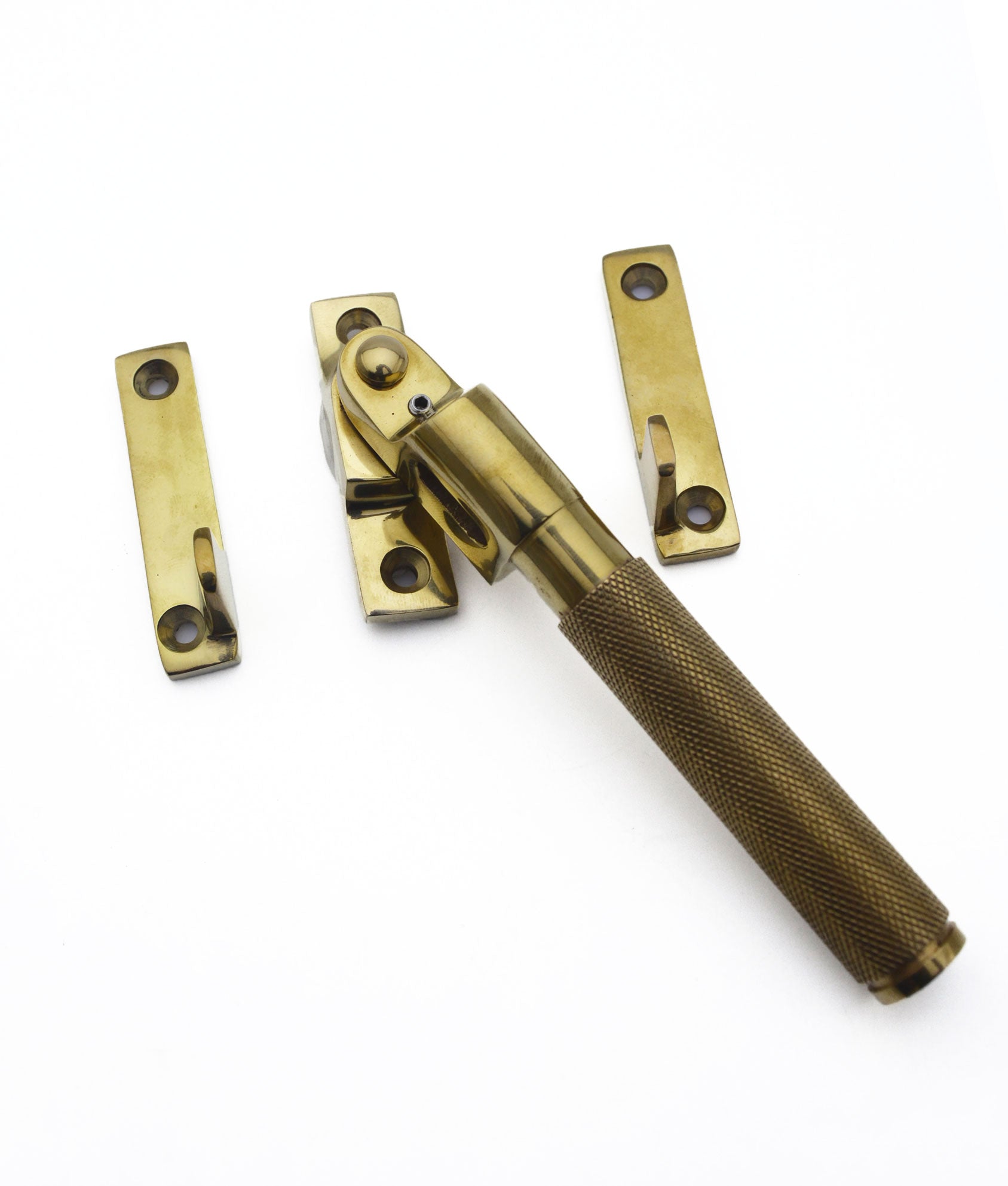 Cigar Knurled Lockable Wedge Casement Fastener