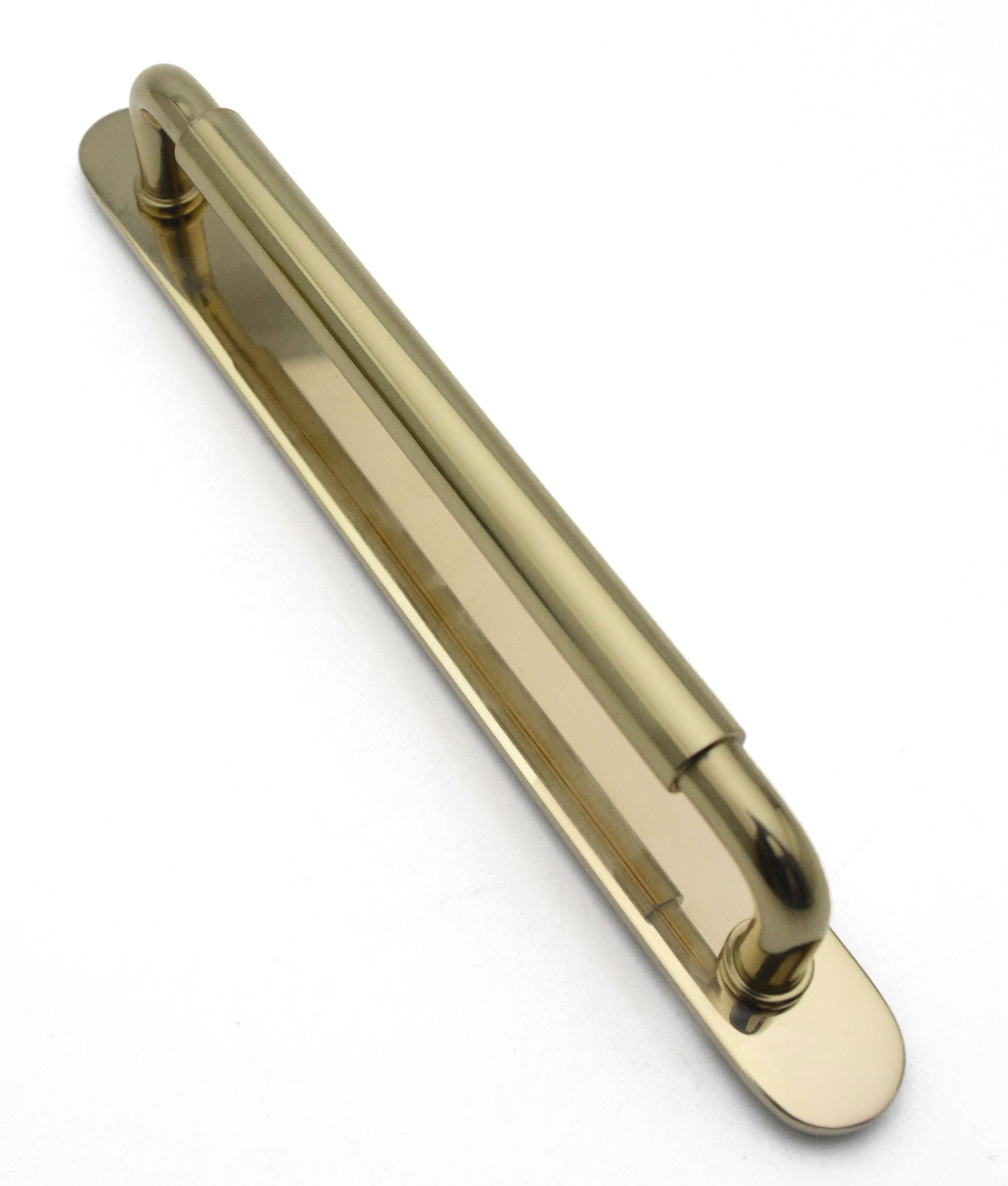 Capri Bannon Cabinet Pull Handle on Plate