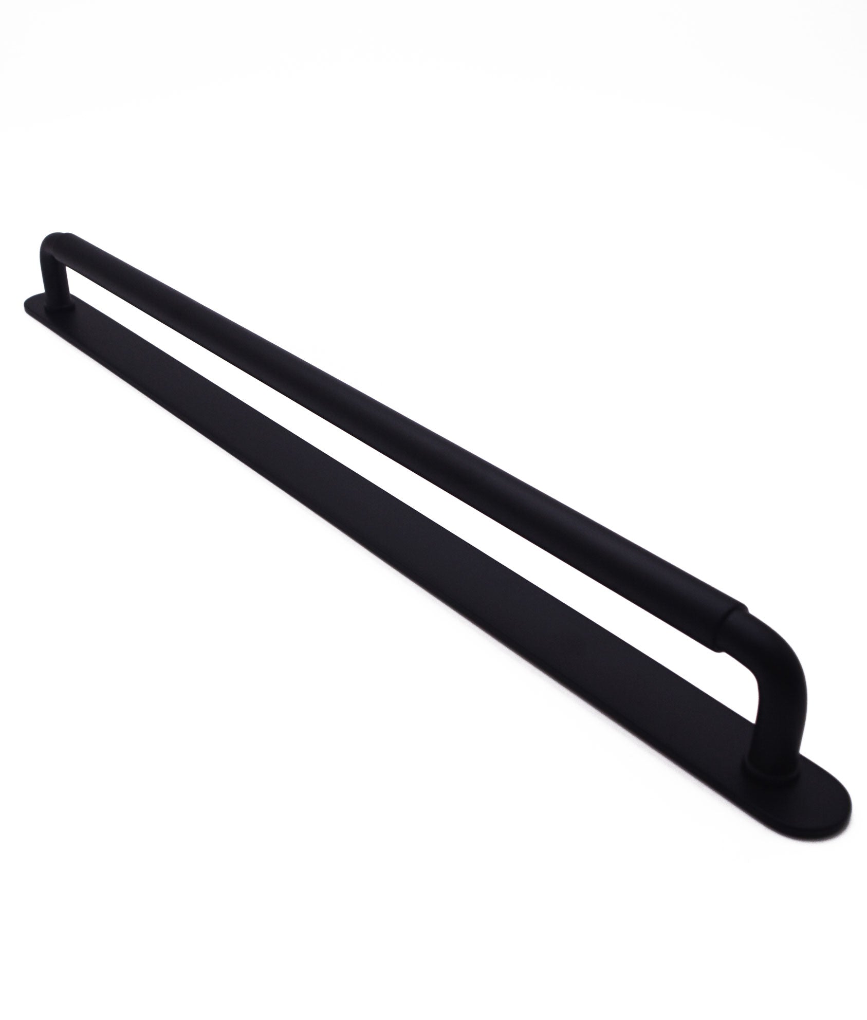 Capri Bannon Cabinet Pull Handle on Plate