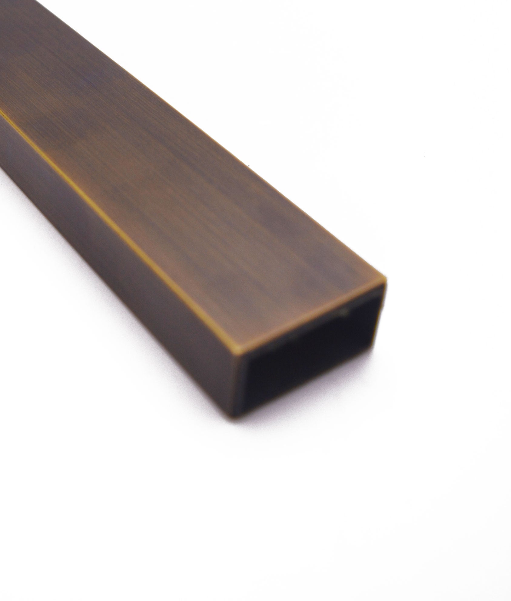 Solid Brass Rectangular Tube