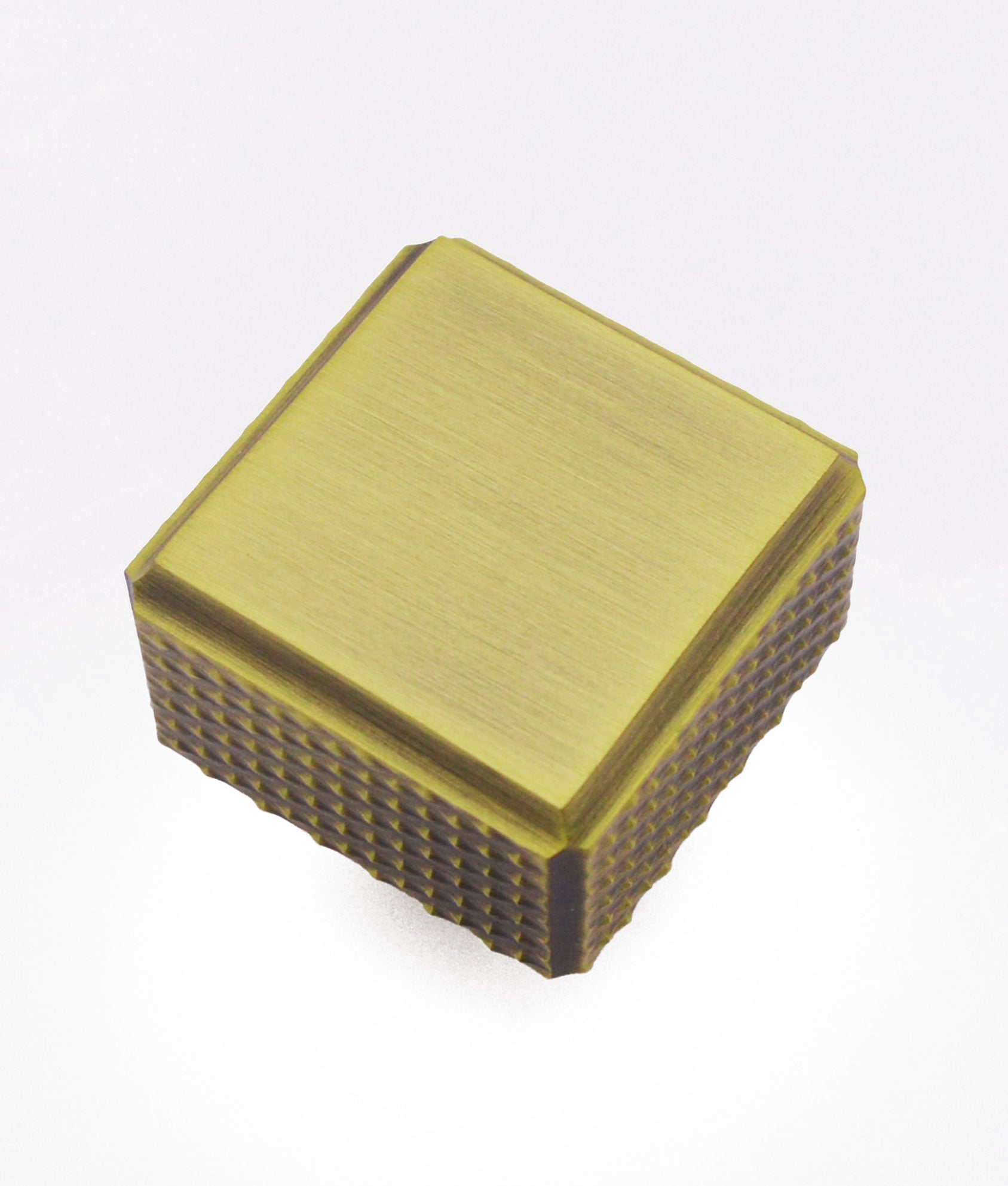 Eclipse Knurled Square Cabinet Knob